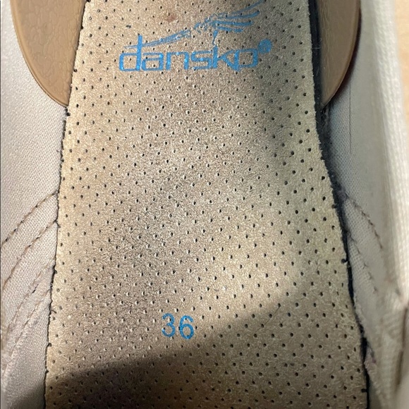 Dansko Multi-Color Woven Clogs - Picture 4 of 12